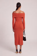 Fold Over Maxi Dress