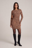 Leopard Print Mini Dress