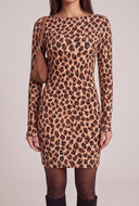 Leopard Print Mini Dress