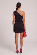 Glam Cutout One Shoulder Dress