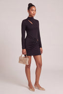 Asymmetrical Cutout Mini Dress