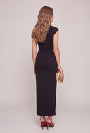 Ainslee Ruched One Shoulder Maxi Dress