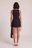 Cowl Neck Mini Dress