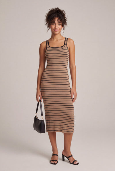 Striped Maxi Tank Dress