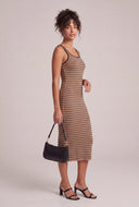 Striped Maxi Tank Dress