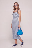 Striped Maxi Tank Dress