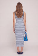 Striped Maxi Tank Dress