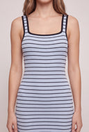 Striped Maxi Tank Dress