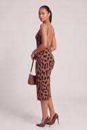 Patterned Cami Dress