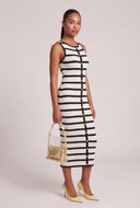 Striped Maxi Sweater Dress