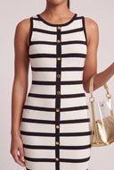 Striped Maxi Sweater Dress