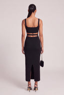 Cutout Back Maxi Dress