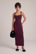 Cutout Back Maxi Dress