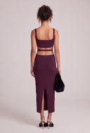 Cutout Back Maxi Dress