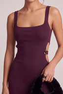 Cutout Back Maxi Dress