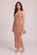 Cutout Back Maxi Dress