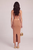 Cutout Back Maxi Dress