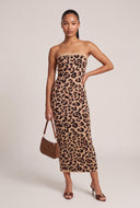 Leopard Print Maxi Dress