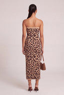 Leopard Print Maxi Dress
