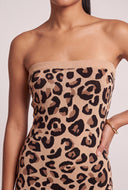 Leopard Print Maxi Dress