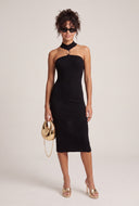 Choker Midi Dress