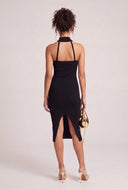 Choker Midi Dress