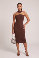 Choker Midi Dress