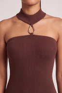 Choker Midi Dress
