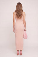 Cutout Maxi Sweater Dress