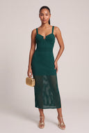 Metallic Detail Sweater Dress