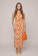 Swirl Maxi Sweater Dress
