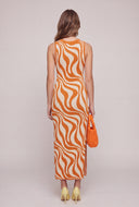 Swirl Maxi Sweater Dress