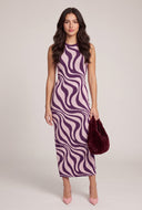 Swirl Maxi Sweater Dress