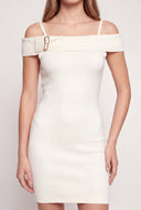 Cold Shoulder Sweater Dress