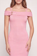 Cold Shoulder Sweater Dress
