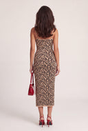Aya Leopard Print Maxi Dress