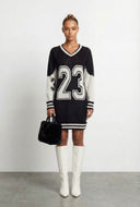 Joanna Varsity Sweater Dress