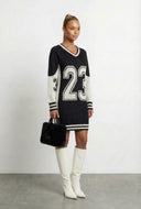 Joanna Varsity Sweater Dress