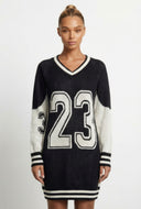 Joanna Varsity Sweater Dress