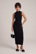 Mock Neck Sweater Dress