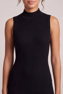 Mock Neck Sweater Dress
