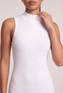 Mock Neck Sweater Dress
