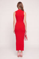 Mock Neck Sweater Dress