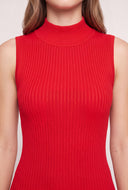 Mock Neck Sweater Dress