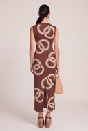 Patterned Maxi Sweater Dress