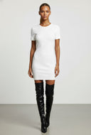 Sadie Ribbed Short Sleeve Bodycon Mini Dress