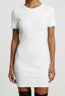 Sadie Ribbed Short Sleeve Bodycon Mini Dress
