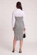Layered Look Sweater Dress