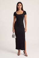 Short Sleeve Maxi Dress
