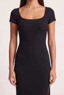 Short Sleeve Maxi Dress